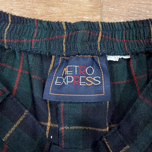Metro express plaid mom shorts size small - Picture 4 of 5